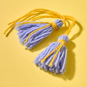 Lilac / Yellow Tassels Kit